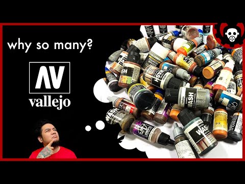 WHY so many Vallejo Color Paints| Vallejocolors EXPLAINED