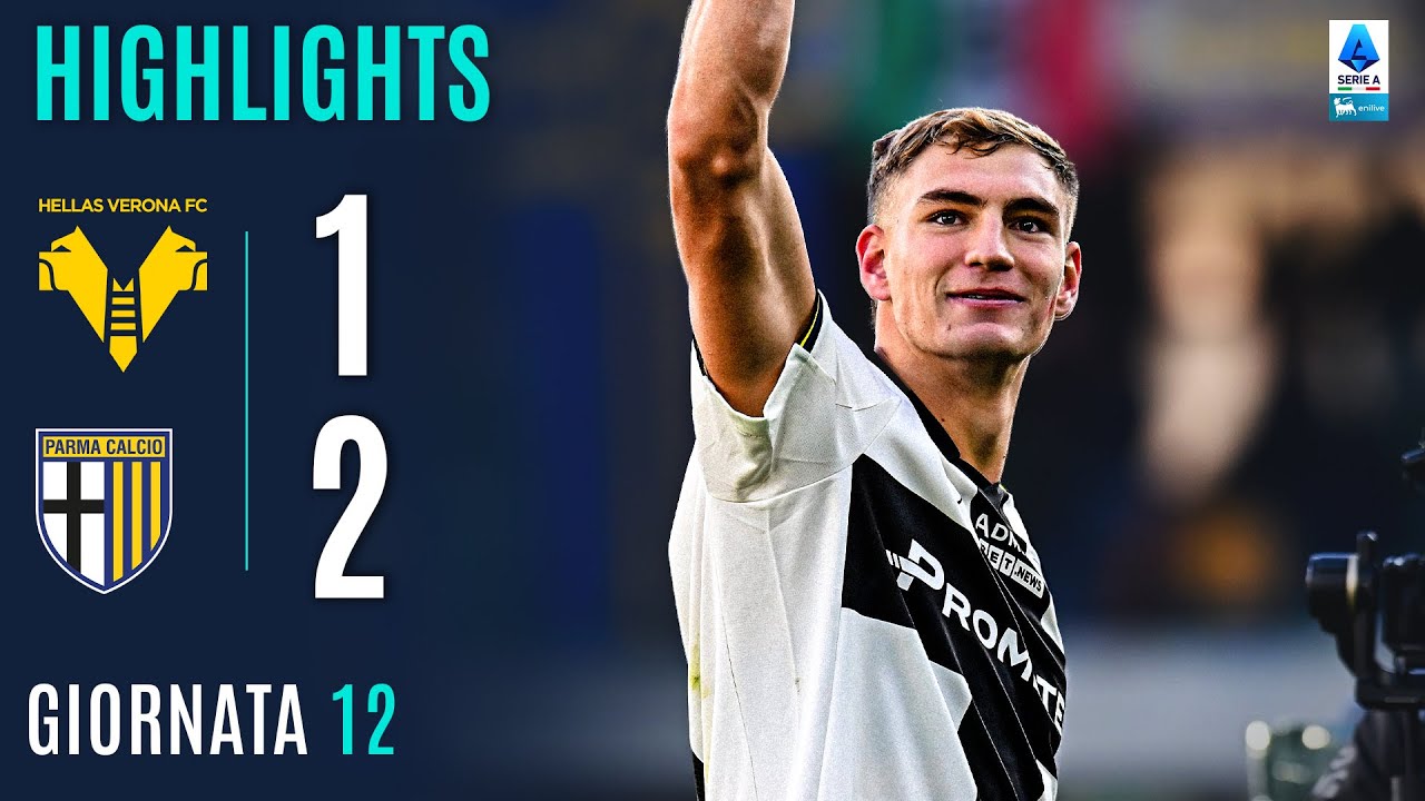 VERONA-PARMA 1-2 | HIGHLIGHTS | 12ª GIORNATA | SERIE A ENILIVE 2025/26
