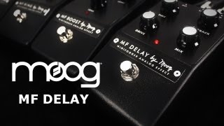 Video thumbnail for Moog Minifooger Analog Delay by ProGuitarShopDemos