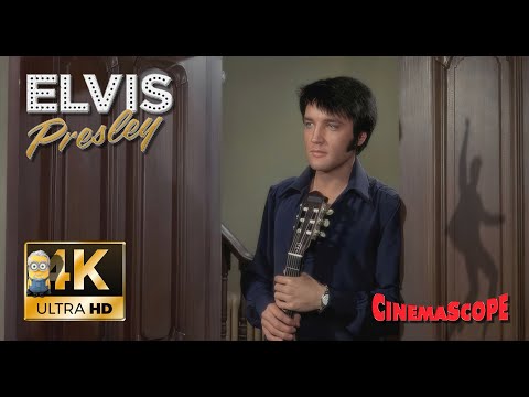 Elvis Presley  AI 4K Enhanced ⭐UHD⭐ - Change Of Habit 1969