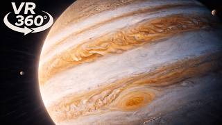 Falling into Jupiter in 360° VR