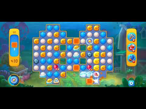 Fishdom Atlantis Cup Stage 52 (v2) (with ingame lightning booster) @choraelmin