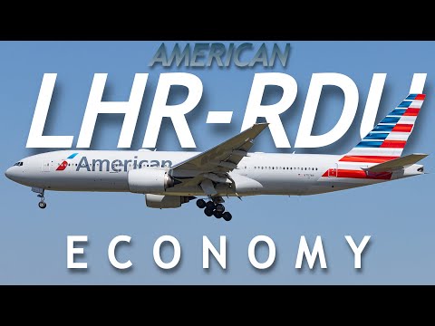 YouTube thumbnail for American Airlines Boeing 777-200 / 200ER