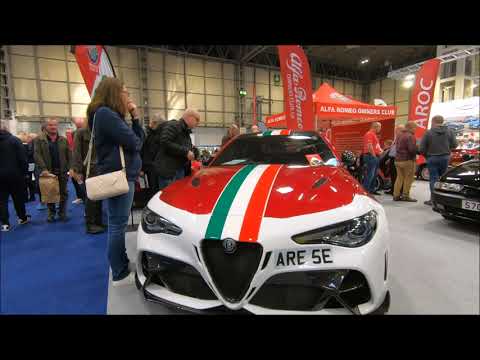 Alfa Romeo Owners Club at the Classic Motor Show NEC 2023