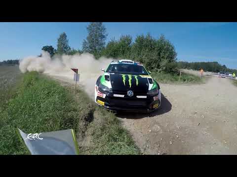 FIA ERC  AVRUPA RALLİ ŞAMPİYONASI 2. AYAK YARIŞI LETONYA'DA KIRAN KIRANA BİR MÜCADELE.