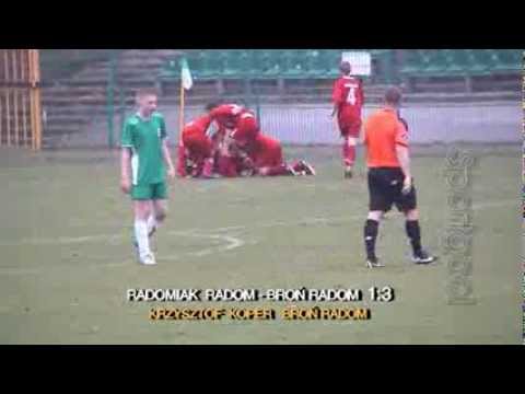 RADOMIAK RADOM 98   BROŃ RADOM 98 1 3  BRAMKA   KRZYSZTOF KOPER