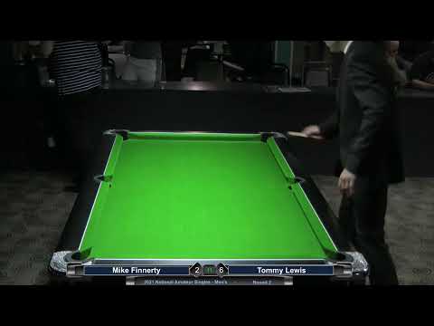2021 National Men's Singles Round 2 - Mike Finnerty v Tommy Lewis