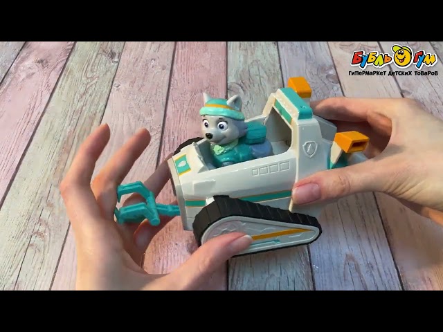 Игровой набор Щенячий патруль Эверест с машинкой с 3лет - видео