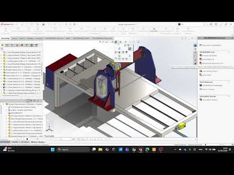 MK20253MA002 Desain Mesin Cartesian kendali semi automatis