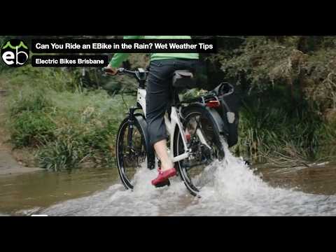 Can You Ride an E-Bike in the Rain? Wet Weather Tips