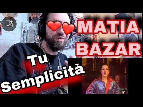 METALHEAD REACTS| Matia Bazar Tu Semplicità