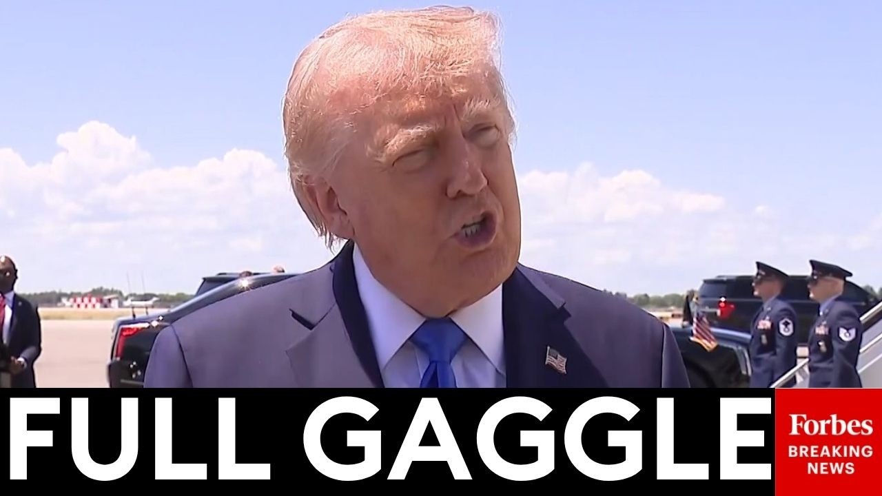 Video | JUST IN: Trump Speaks To Reporters After Cancelling Witkoff, Kushner's Pakistan Visit For Iran Talks
