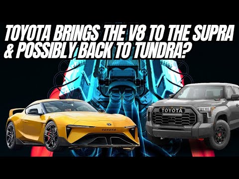 Toyota Brings V8 To The Supra, Could It Come To The Tundra? 