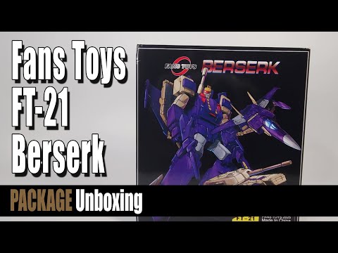 Unboxing: Fans Toys FT-21 Berserk [Blitzwing]: Rock FX Review