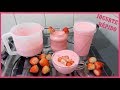 IOGURTE CASEIRO DE MORANGO CREMOSO FÁCIL E RÁPIDO DE FAZER