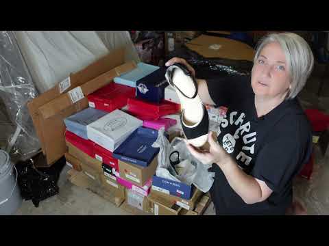 Unboxing a Manifested Shoe Pallet from Liquidation.com with a MSRP of $5822