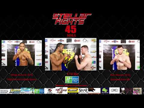 Stellar Fights 45 - Aking DeLeon vs Nick Mancini