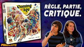COMING OF AGE - La règle, la partie, la critique !