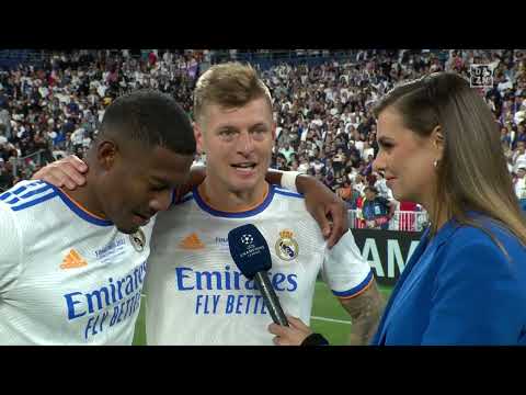 Kroos und Alaba im Interview 👏 Glückwunsch, Jungs | DAZN