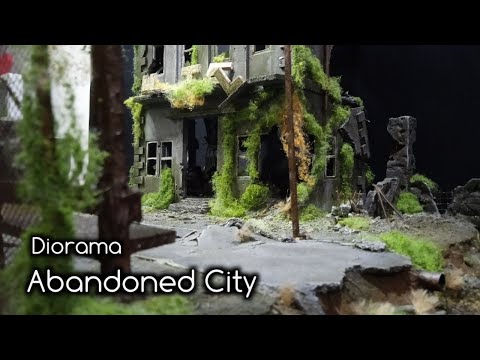 DIY Post-Apocalyptic Diorama: Using Foam for Building Structures