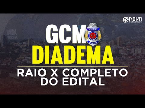 Concurso Guarda Civil Municipal Diadema: Raio X completo do edital