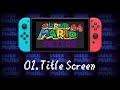 Title Screen Super Mario 64 Switch