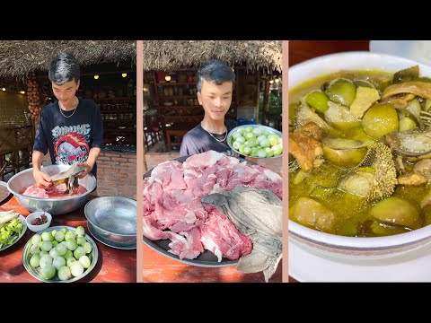 Delicious Beef Tripe cooking by country chef - Cooking with chef Ny