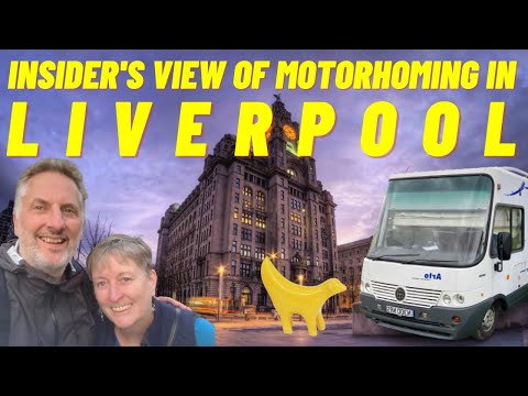 Motorhoming in the City of Liverpool, Wirral and we visit a National Trust property with friends.