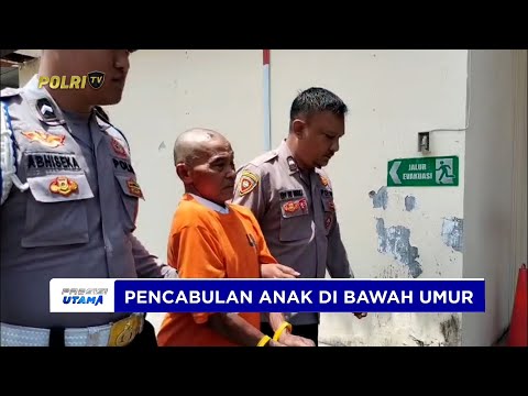 POLRES BONDOWOSO AMANKAN PELAKU PENCABULAN ANAK DI BAWAH UMUR
