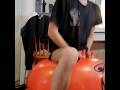 Bouncing On My Space Hopper With Cartoon Sound Effects Spacehopper Hopperball Bouncing Boing