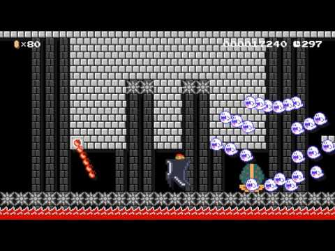 Super Mario Maker Levels: "Expert Shoe Challenge"