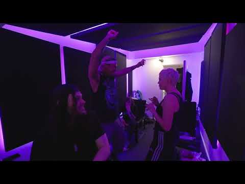 Kid Bookie & Rose McGowan in the studio 🤫 