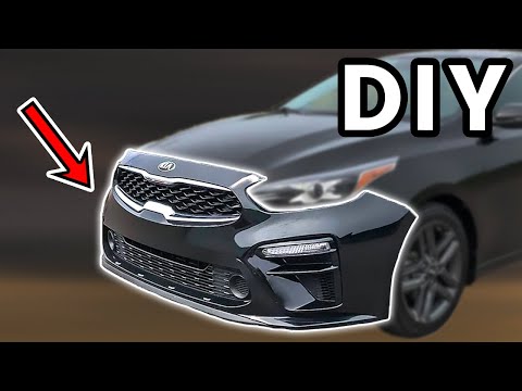 DIY (2019 - 2021) Kia Forte Front Bumper Removal | How to Remove Kia Forte Front Bumper Cover