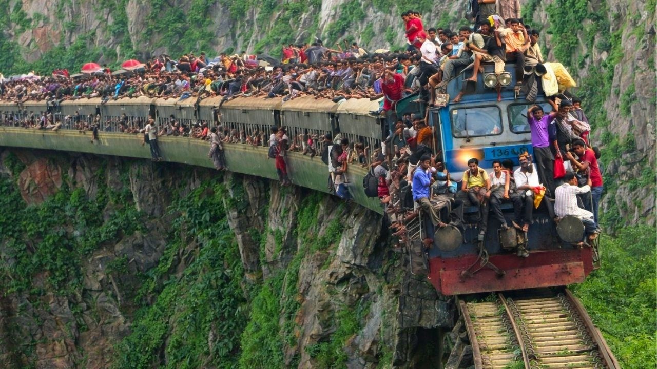 Impossible Places: World's Most Dangerous Railway Roads on Earth | 4K Travel Documentary
