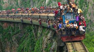 Impossible Places: World's Most Dangerous Railway Roads on Earth | 4K Travel Documentary