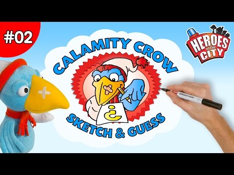 Heroes of the City – Ep 02 Sketch & Guess with Calamity Crow (English)