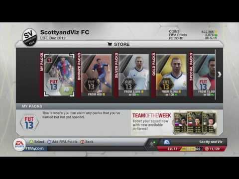 FIFA 13 Ultimate Team | TOTS Pack Opening #7 | 100k Packs!