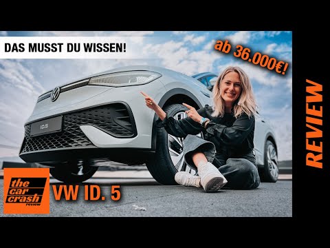 VW ID.5 im Test (2022) Volkswagens erstes Elektro SUV-Coupé ab 36.000€! Review | Reichweite | Laden