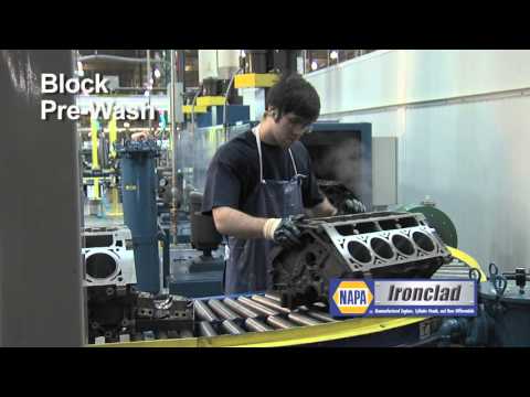 NAPA IRONCLAD REMANUFACTURED ENGINE PLANT TOUR VIDEO