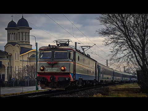 EA 394 la tracţiunea trenului IR 407 Budapesta Keleti-Braşov cu un mecanic de treabă.
