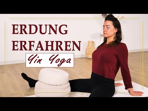 "Entspannung & Erdung" durch Yin Yoga mit Kati // Yoga Übungsvideo // Yoga Vidya Ashram