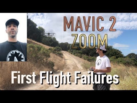 Mavic 2 Zoom: Fails and Flaws on First Flight