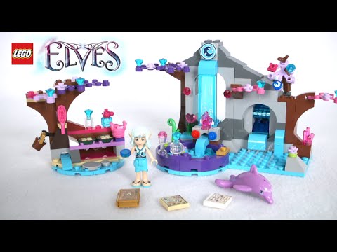 YouTube thumbnail: LEGO Elves Naida's Spa Secret from LEGO