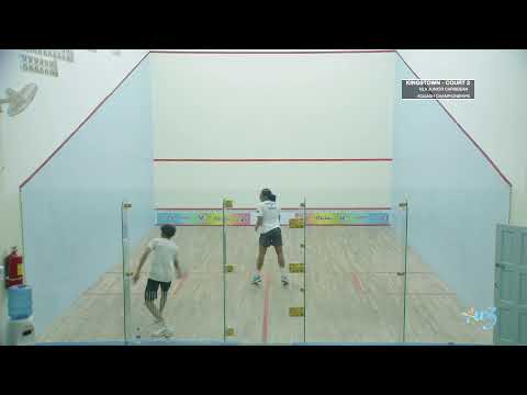 National Lotteries Authority XXXIX Junior Caribbean Squash Championships - St. Vincent - NSC COURT 2
