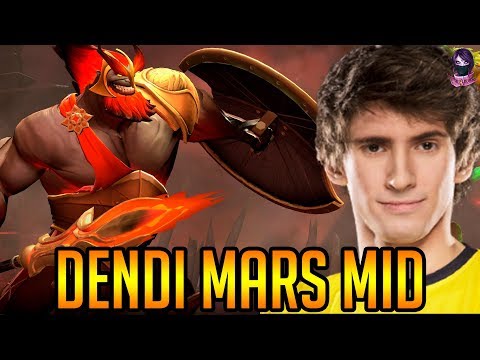 DENDI MARS NEW HERO MID HIGHLIGHTS by Time 2 Dota #dota2 #DENDI #MARS