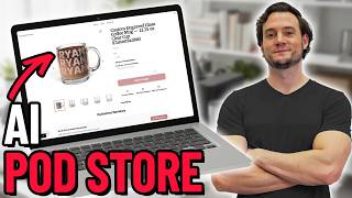 I Built a Full Print on Demand Store in 10 Minutes (No Shopify)