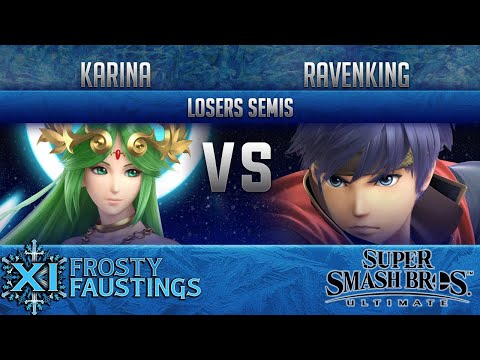 FFXI - Smash Ultimate Singles Losers Semis - Xit Karina (Palutena) vs UGSG Ravenking (Ike)