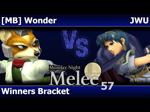 MNM 57 Melee - [MB] Wonder (Fox) vs JWU (Marth) - Winners Bracket