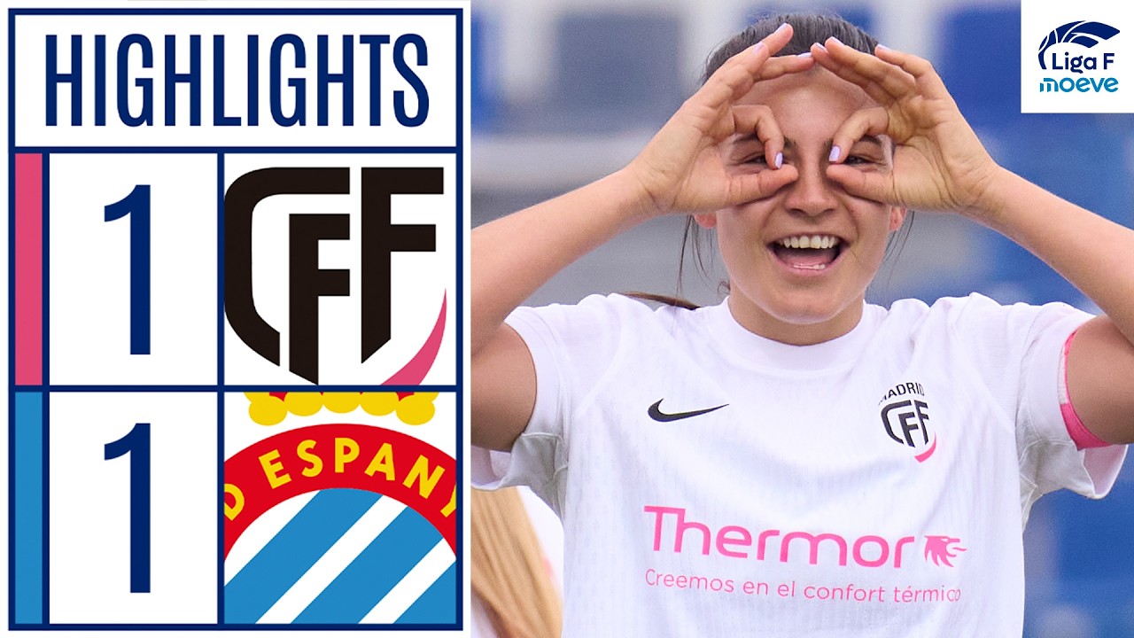 Madrid CFF vs RCD Espanyol de Barcelona Highlights