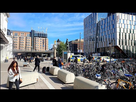 Sweden | Walking downtown Stockholm | Vasagatan - Hötorget - Kungsgatan #441